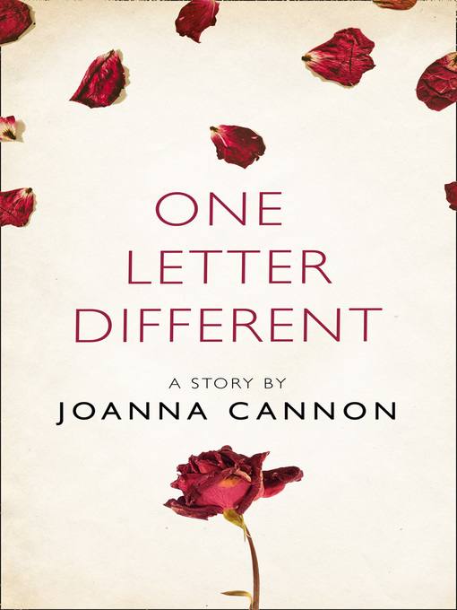 Cover image for One Letter Different